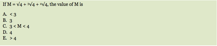 GMAT Approximation Problem 2